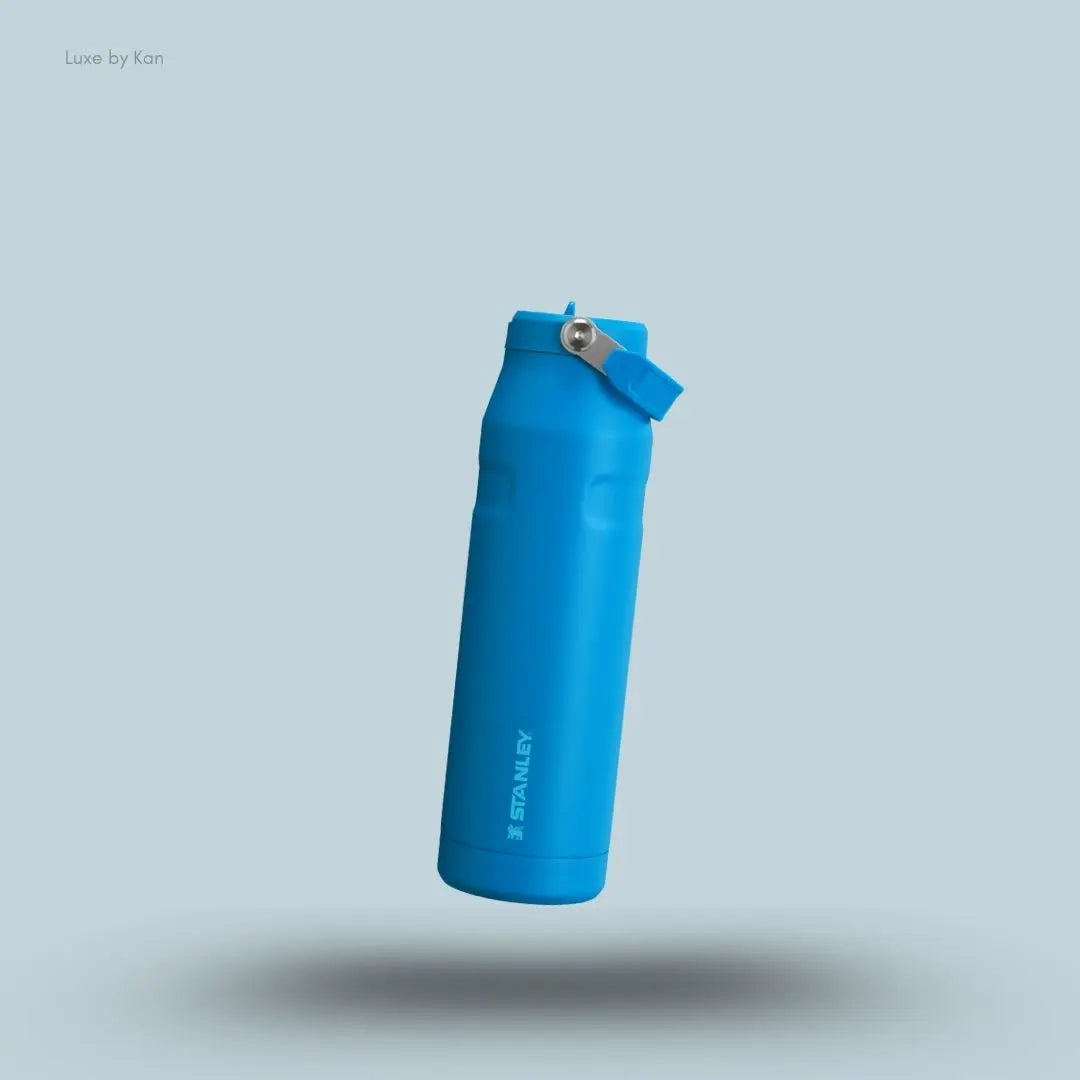 Stanley IceFlow Bottle Flip Straw 2.0 1.06L Azure colour leakproof lightweight water bottle front view India