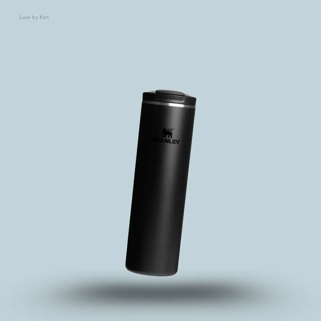 Stanley Transit Flip Top Mug 0.59L Black 2.0 colour front view AeroLight technology India