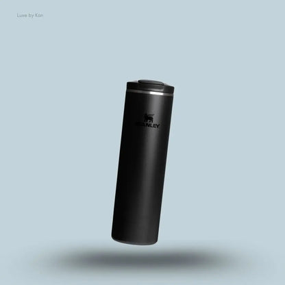 Stanley Transit Flip Top Mug 0.59L Black 2.0 colour front view AeroLight technology India