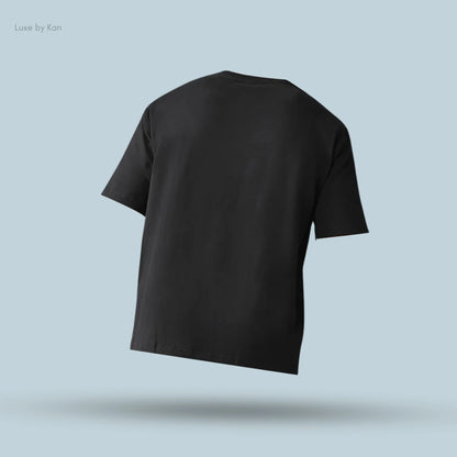 Alo Double Take Short Sleeve in Black, back view