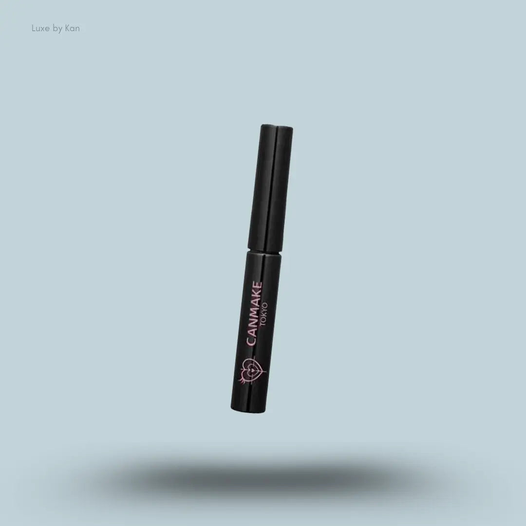 Canmake Long-Lasting Curl Ultra-Thin Brush Mascara in 01 Black, curling mascara tube
