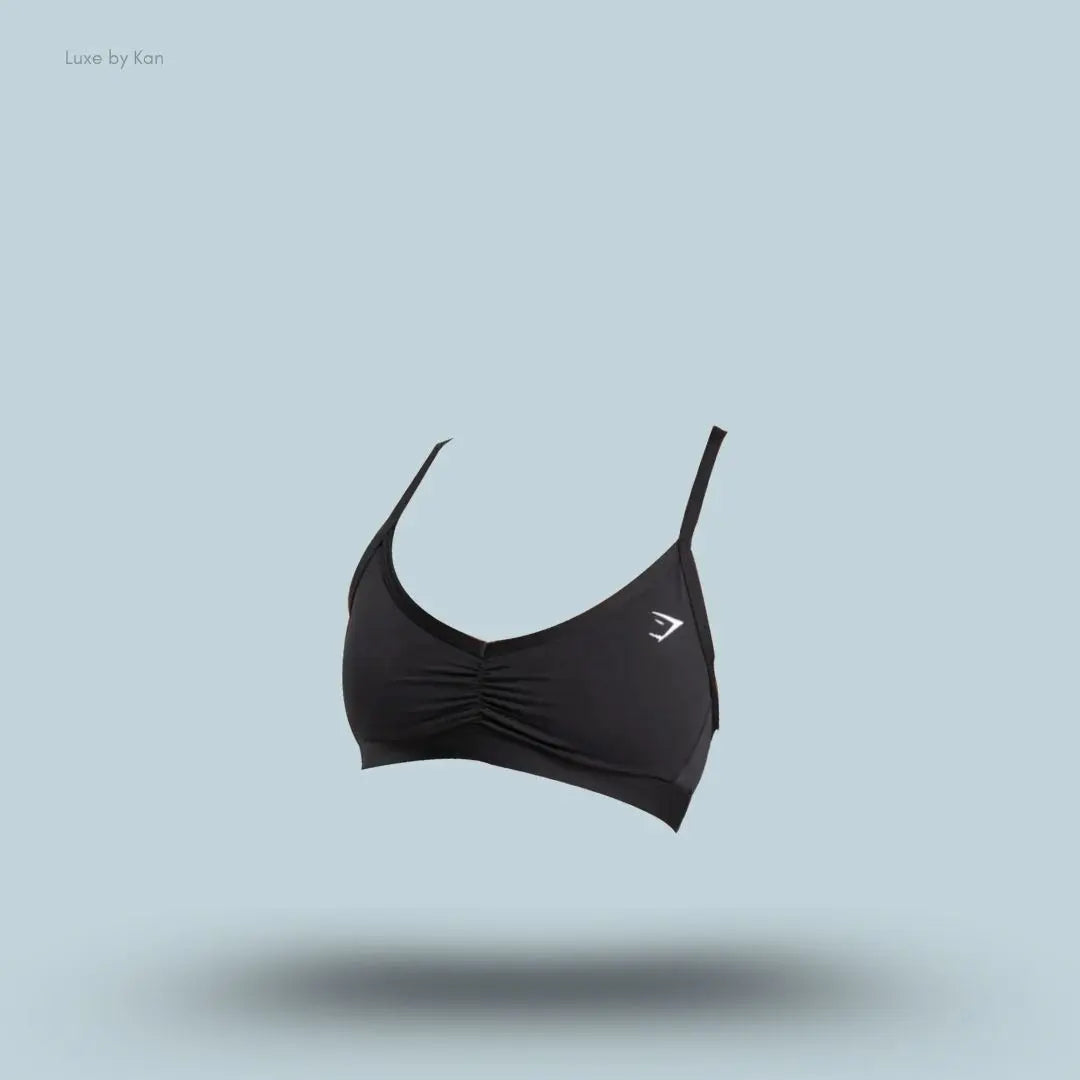 GYMSHARK RUCHED STRAPPY SPORTS BRA Light Support