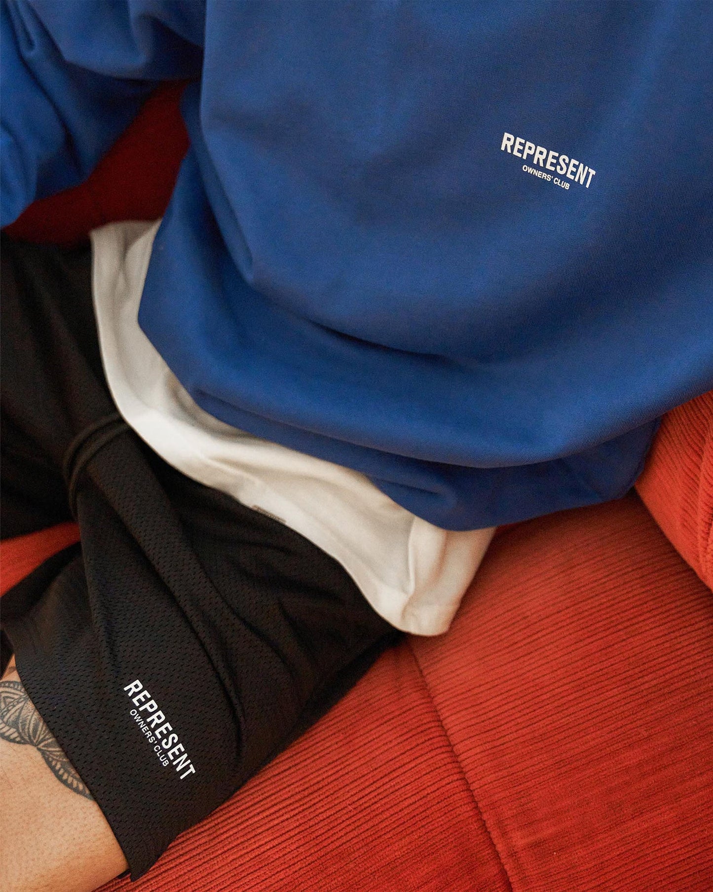 REPRESENT OWNERS CLUB MESH SHORTS