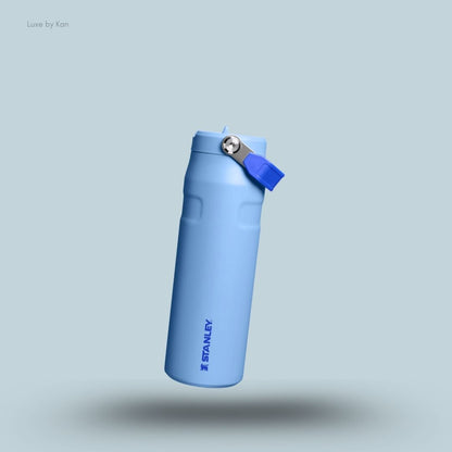 Stanley IceFlow Bottle Flip Straw 2.0 0.71L Blue Sky colour leakproof lightweight water bottle front view India