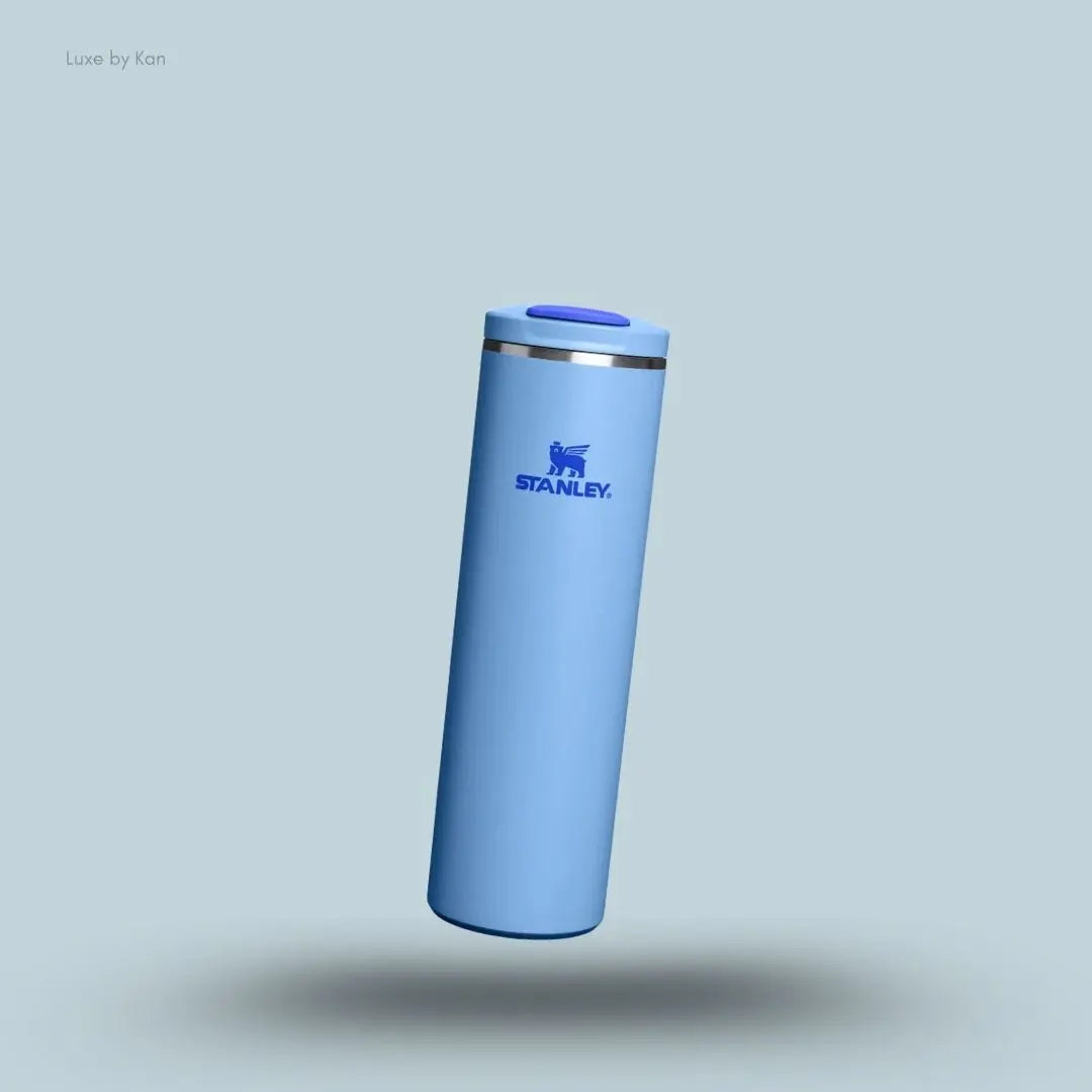 Stanley Transit Flip Top Mug 0.59L Blue Sky colour front view AeroLight technology India