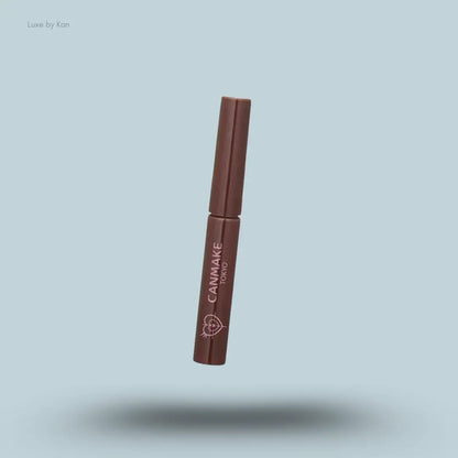 Canmake Long-Lasting Curl Ultra-Thin Brush Mascara in 02 Natural Brown, curling mascara tube