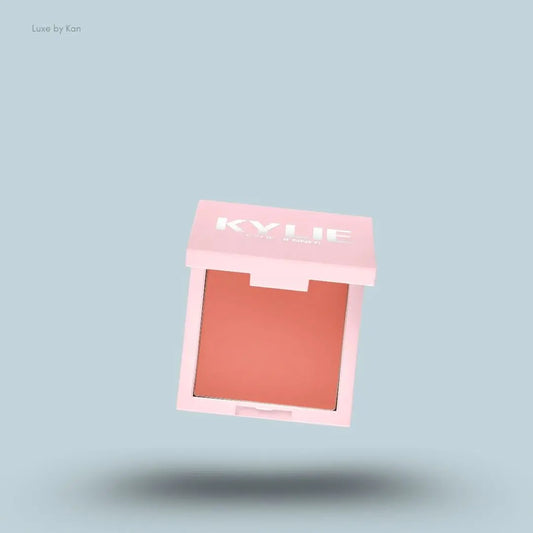 Kylie Cosmetics Pressed Blush Powder palette on blue background — LBK India