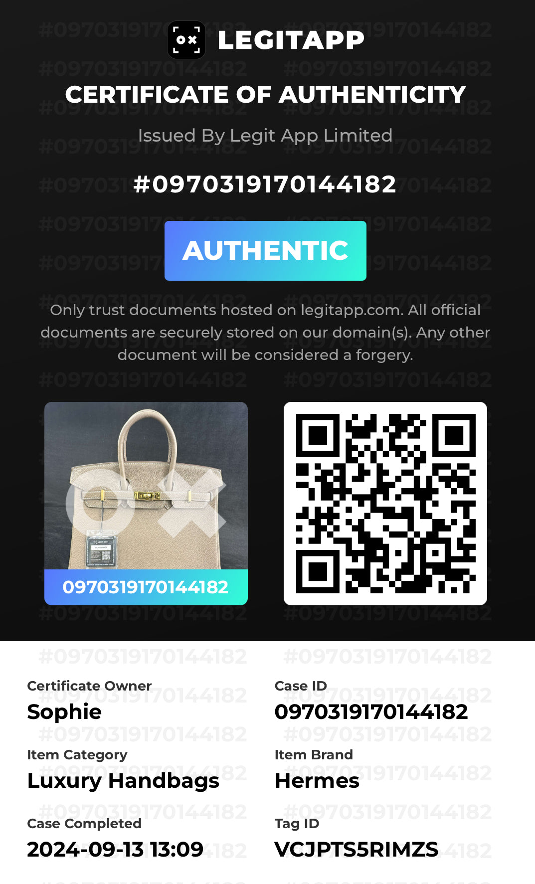 Certificate 1