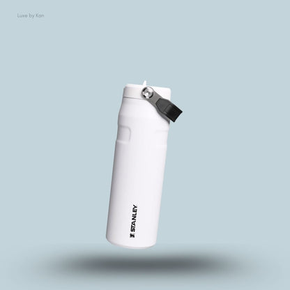 Stanley IceFlow Bottle Flip Straw 2.0 0.71L Chalk colour leakproof lightweight water bottle front view India