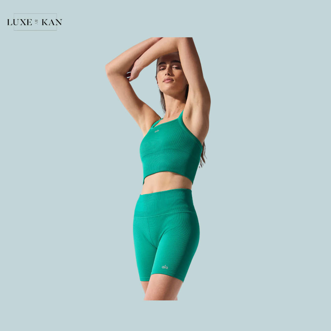 Alo Seamless Ribbed Favorite Bra Tank Limited