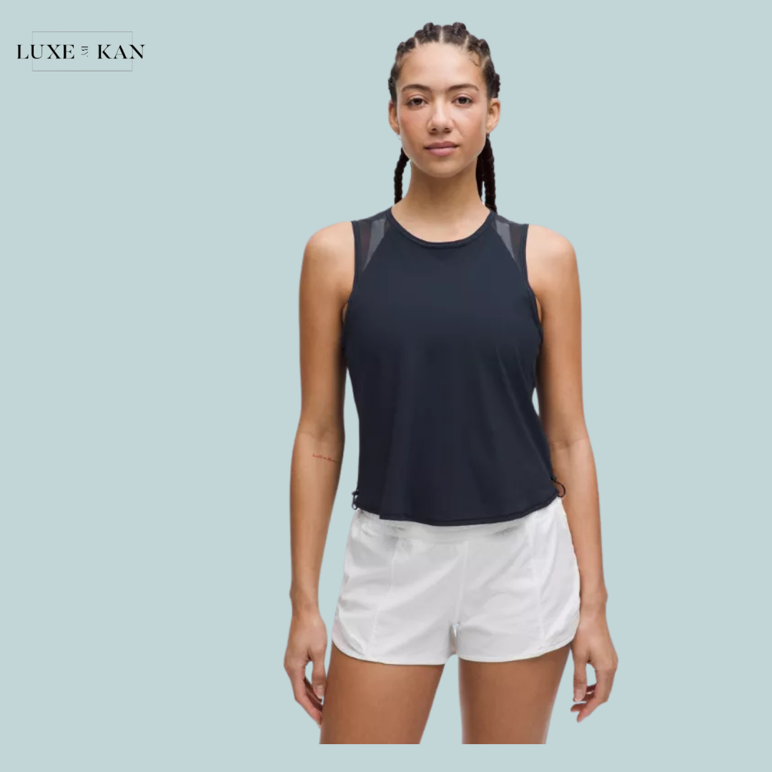 Lululemon Sculpt Cropped Tank Top Cinch