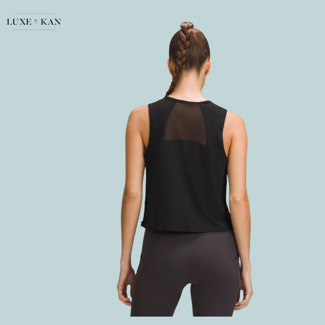 Lululemon Sculpt Cropped Tank Top Cinch
