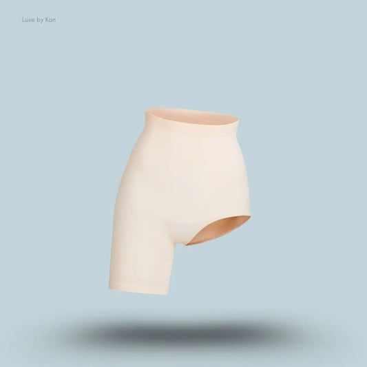 Skims Seamless Sculpt Solution Short Left Leg Exposed