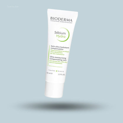 Bioderma Sebium Hydra Moisturizer for Oily, Acne-Prone Skin with Ceramides for 24H Hydration