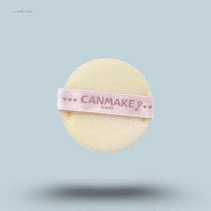 Canmake Secret Beauty Powder in 02 Natural, compact with powder puff applicator
