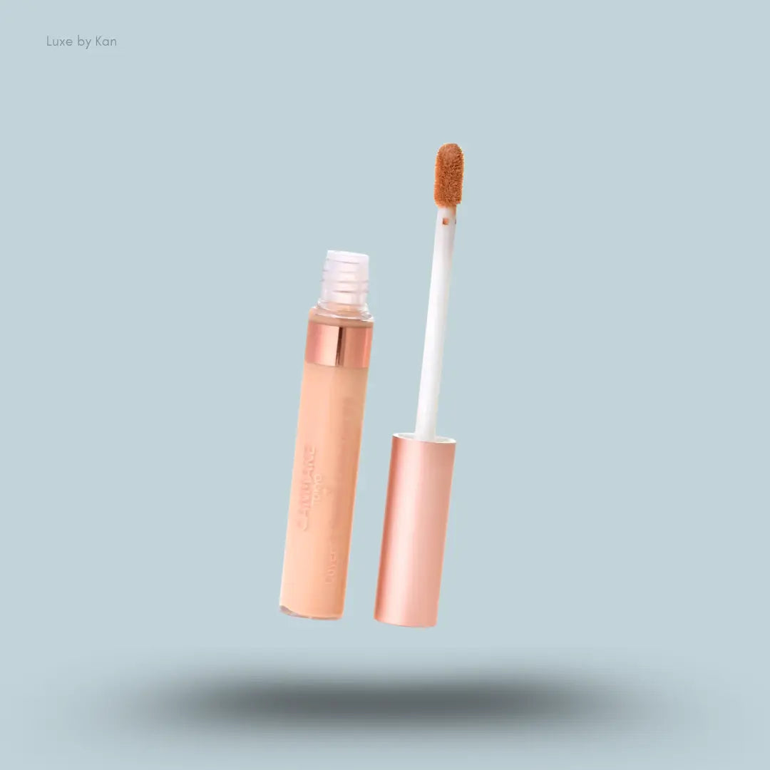 Canmake Cover & Stretch Concealer UV in Beige, tube with cap off