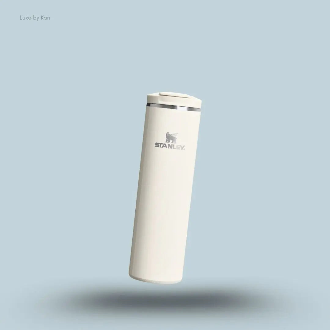Stanley Transit Flip Top Mug 0.59L Cream Gloss colour front view AeroLight technology India