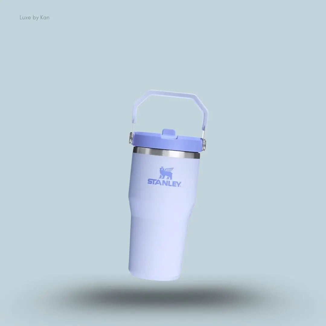 Stanley IceFlow Flip Straw 2.0 Tumbler 0.59L Dew Drop colour leakproof tumbler with flip straw front view India