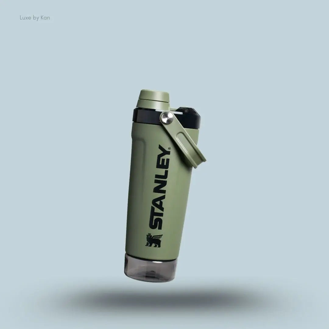 Stanley Vitalize Shaker 0.59L Dried Pine colour leakproof protein shaker front view India