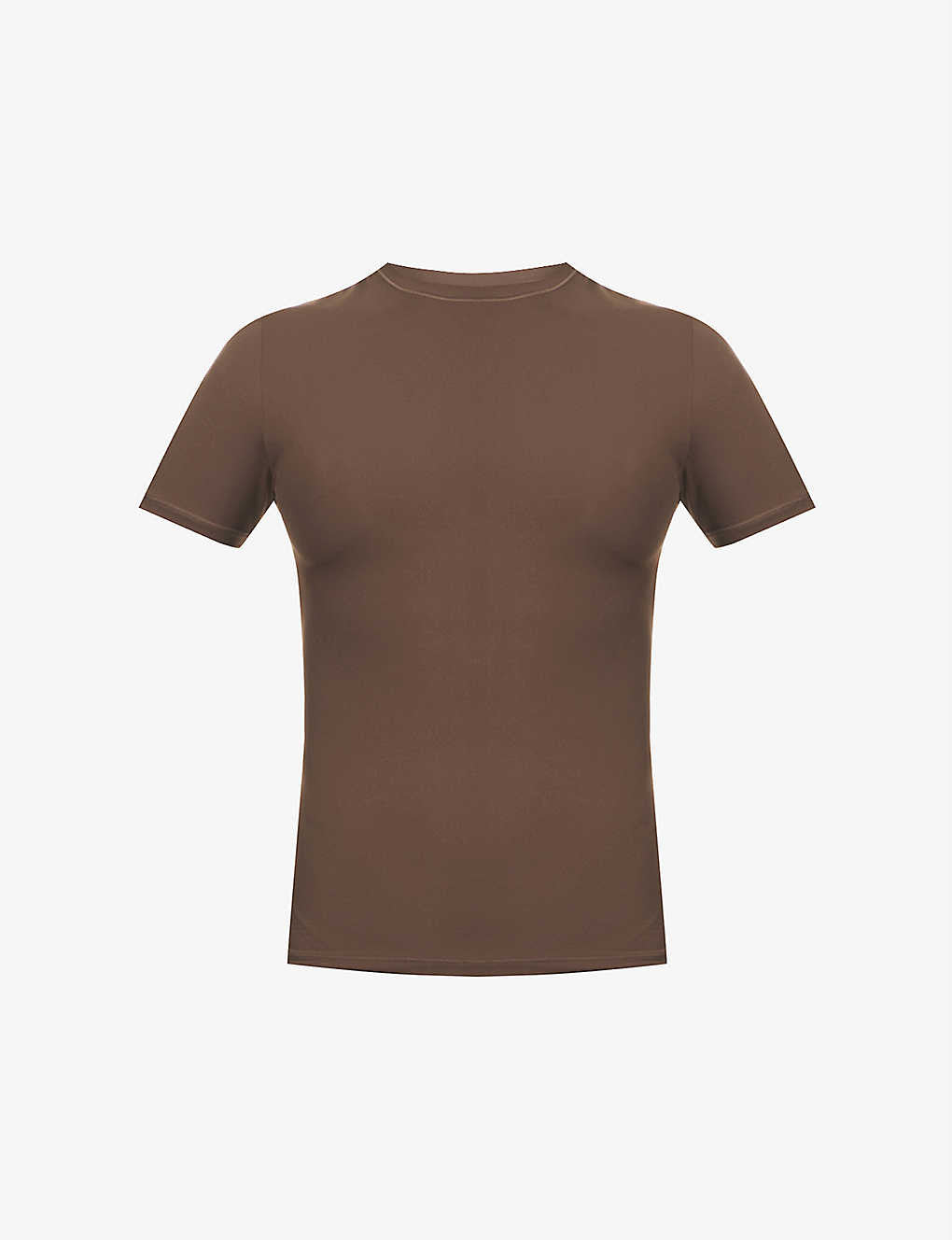 SKIMS Fits Everybody T-Shirt in Brown