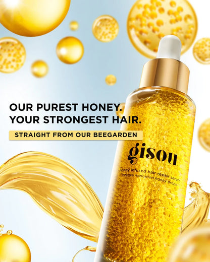 GISOU Honey Infused Hair Repair Serum 30ml