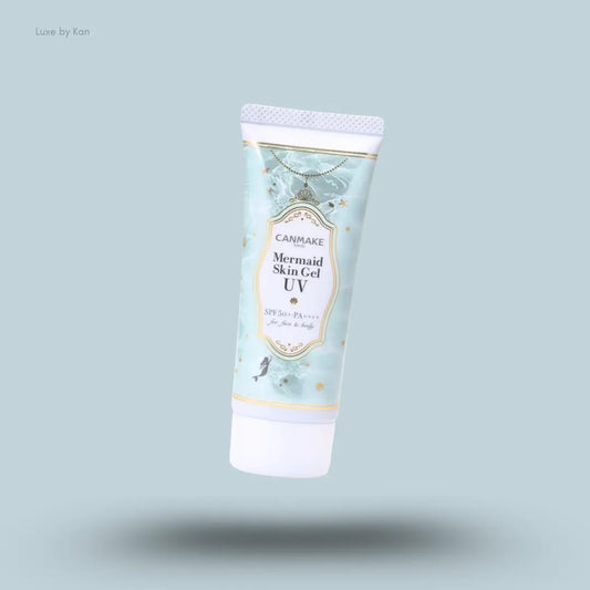 Canmake Mermaid Skin Gel UV CICA Mint SPF50+ PA++++ sunscreen tube, 30ml