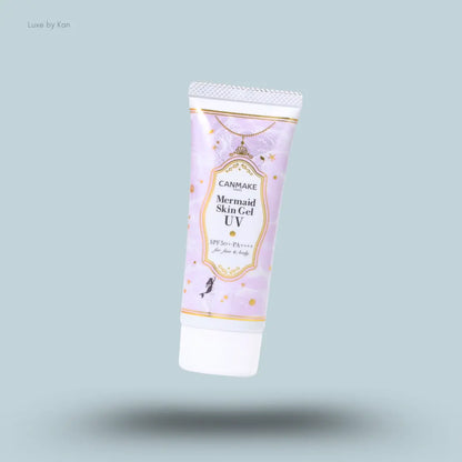 Canmake Mermaid Skin Gel UV C03 Pure Purple SPF50+ PA++++ sunscreen tube, 40g