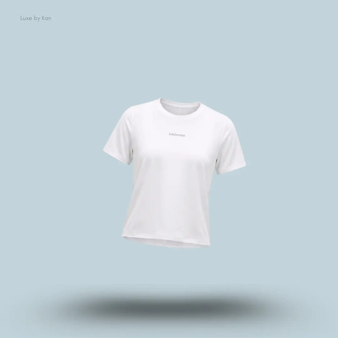 Lululemon Women's Fast and Free Short-Sleeve Shirt, featuring a modern relaxed fit 