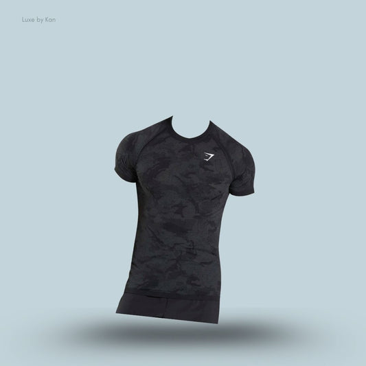 GYMSHARK MEN GEO SEAMLESS T-SHIRT Slim Fit