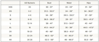 SKIMS Sleep Short Sleeve Button Up Set size guide chart with measurements