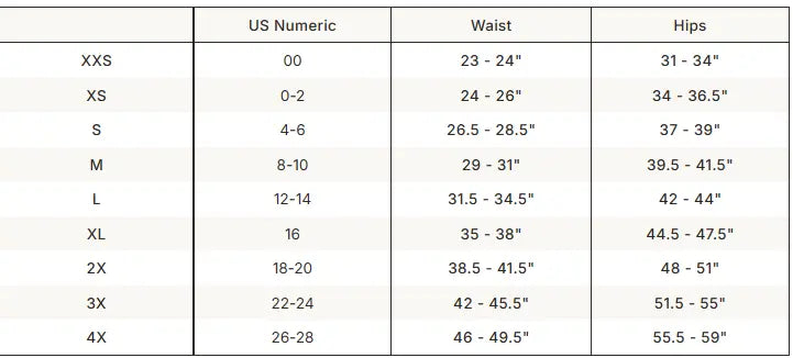 SKIMS Lightweight Cotton Lace Boy Short size guide chart with measurements