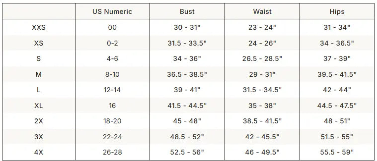 SKIMS Cotton Jersey Loose Short size guide chart with measurements