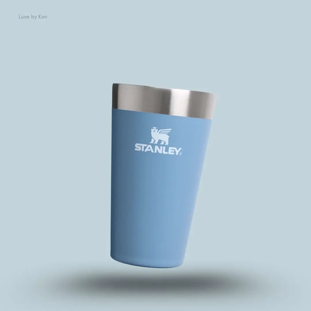 Stanley Stacking Tumbler 0.47L Indigo colour double-wall vacuum insulated stackable tumbler front view India