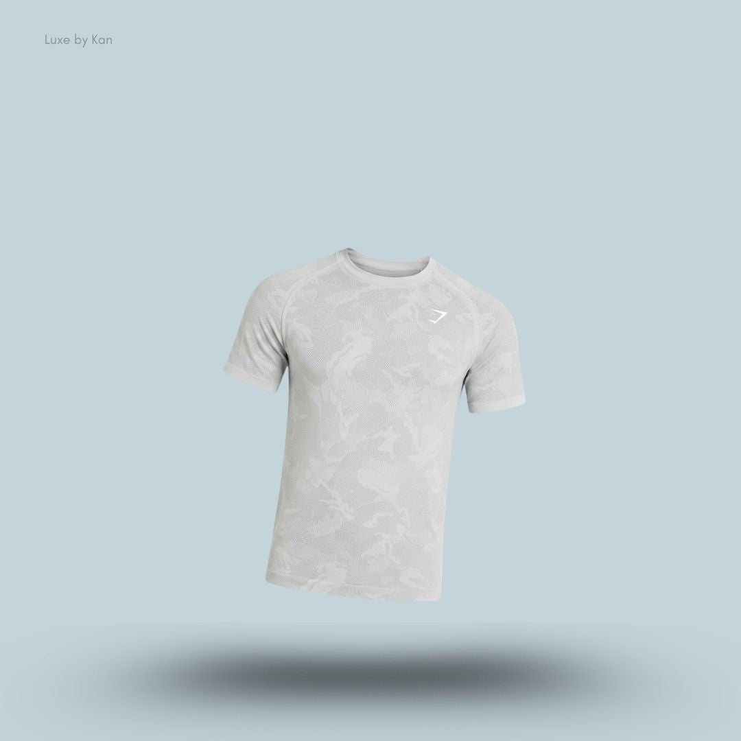 GYMSHARK MEN GEO SEAMLESS T-SHIRT Slim Fit