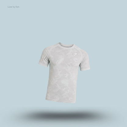 GYMSHARK MEN GEO SEAMLESS T-SHIRT Slim Fit