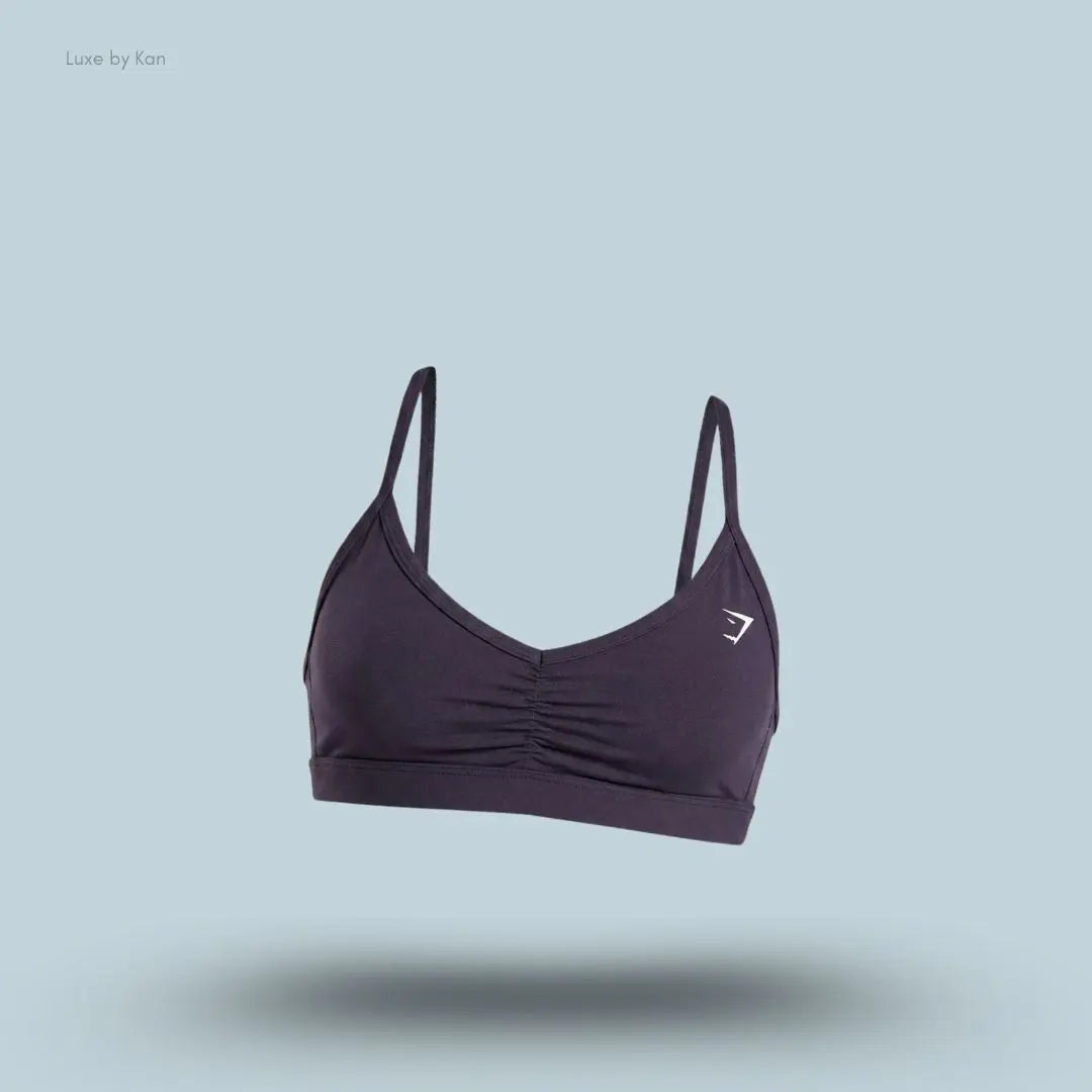 GYMSHARK RUCHED STRAPPY SPORTS BRA Light Support