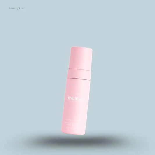 Kylie Skin by Kylie Jenner Foaming Face Wash 149ml bottle on blue background — LBK India
