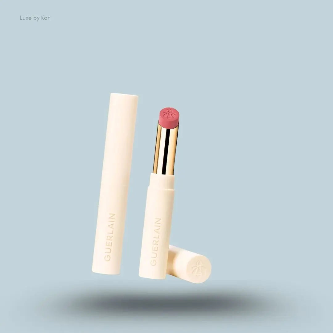 Guerlain KissKiss Honey-Infused Intense Lipstick Refill 335 Light Rose nude pink blur matte kissproof refill bullet India