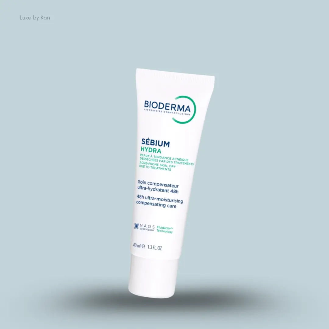 Bioderma Sebium Hydra Moisturizer for Oily, Acne-Prone Skin with Ceramides for 24H Hydration