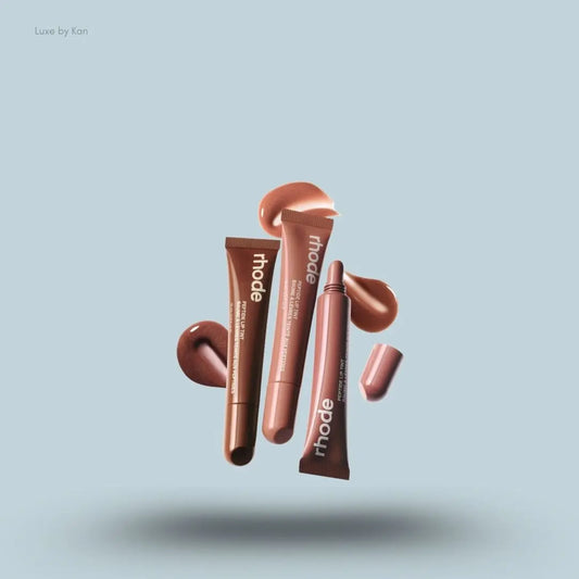 Rhode Skin The Peptide Lip Trio three Peptide Lip Tints Colada Macadamia Butter Honey Mango India