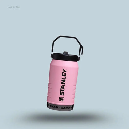 Stanley Messi x Stanley IceFlow Flip Straw Jug 1.9L Messi GOAT Pink limited edition front view India