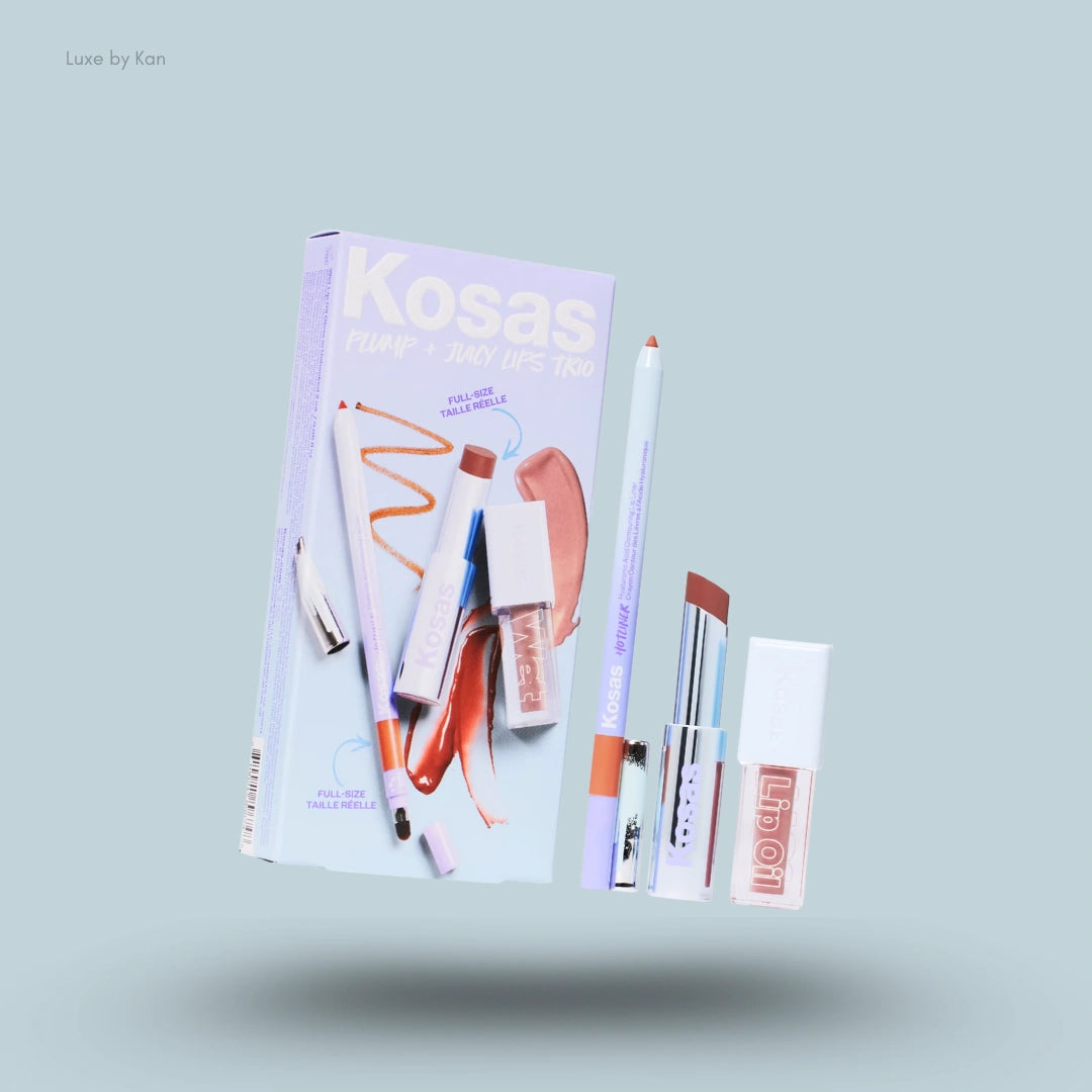 KOSAS
Plump And Juicy Lip Trio Set