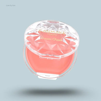 Canmake Cream Cheek in 05 Sweet Apricot, gel cream blush palette