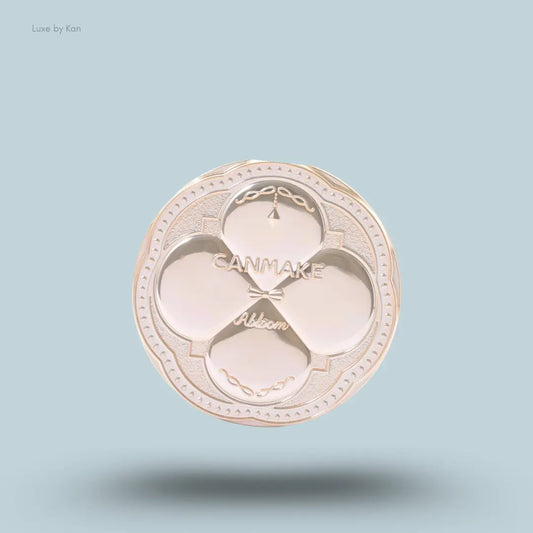 Canmake Marshmallow Finish Powder Abloom in 01 Dearest Bouquet, pressed powder compact packaging