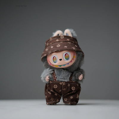 Pop Mart Labubu Doll Luxe Monogram Outfit - 2 Piece Set