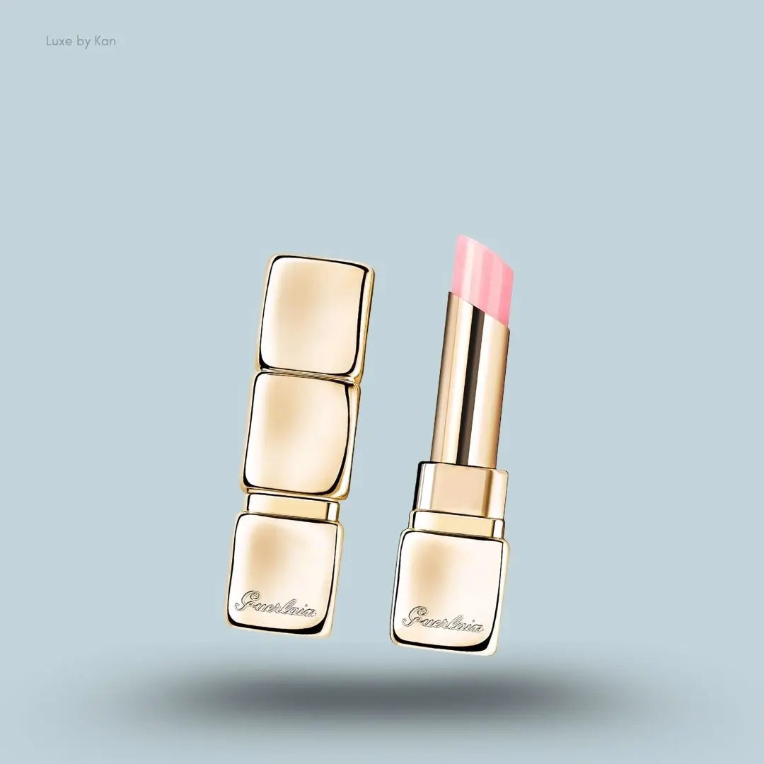 Guerlain KissKiss Bee Glow 358 Pearly Rose pearly soft pink honey tint lip balm bee-engraved golden case India