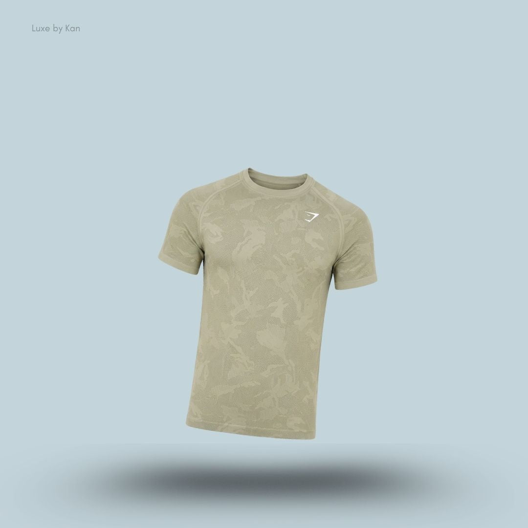 GYMSHARK MEN GEO SEAMLESS T-SHIRT Slim Fit