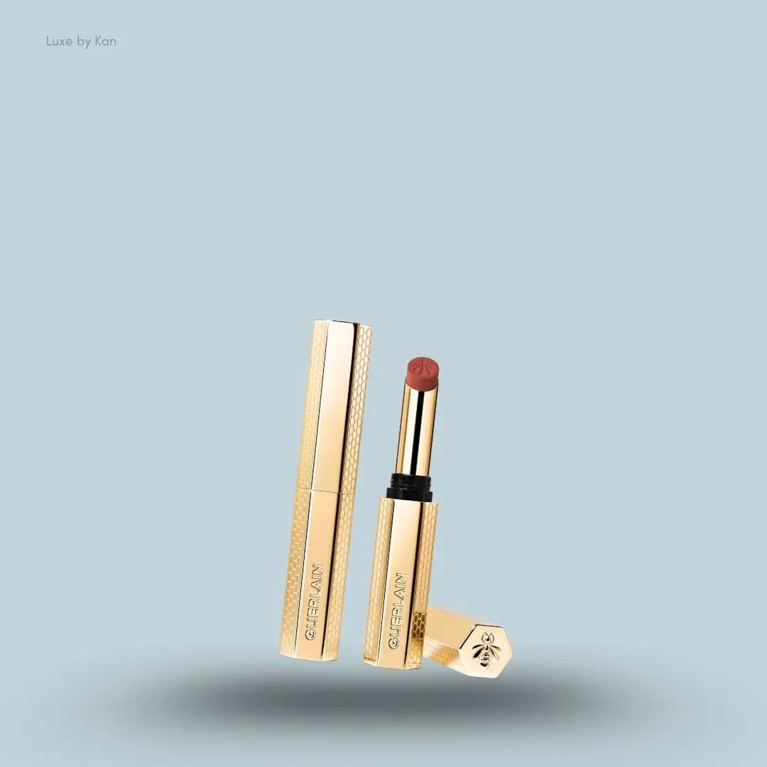 Guerlain KissKiss Honey-Infused Intense Lipstick 279 Petal Nude intense nude blur matte kissproof refillable case India
