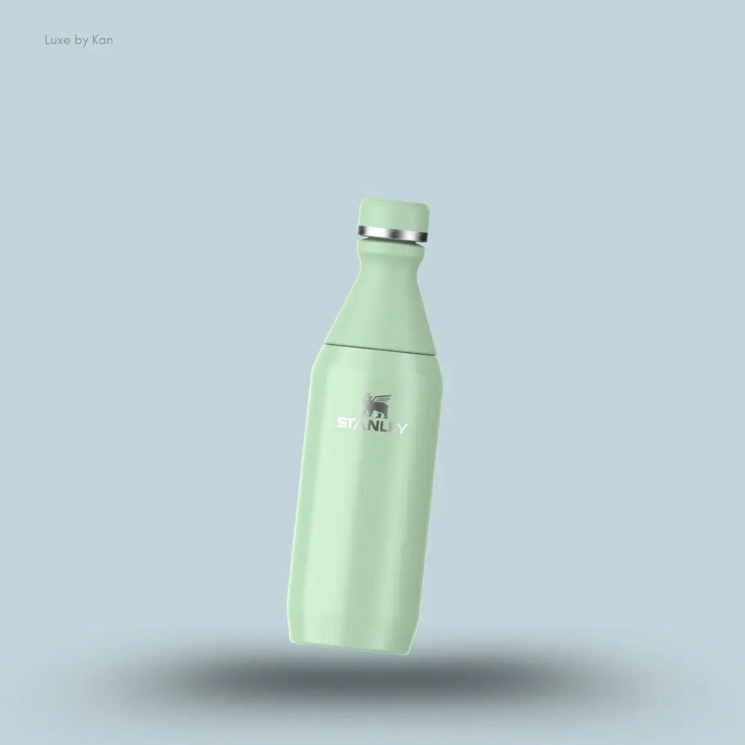 Stanley All Day Slim Bottle 0.35L Pistachio Gloss leakproof slim water bottle front view India