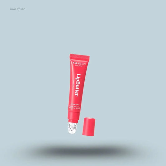  Kylie Lip Butter 10g tube on blue background — Luxe by Kan India